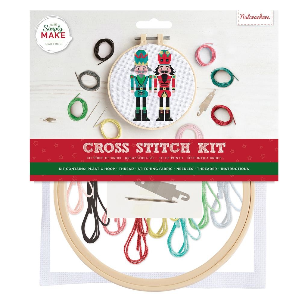 Cross Stitch Kit Nutcracker Cotswold Sewing Centres