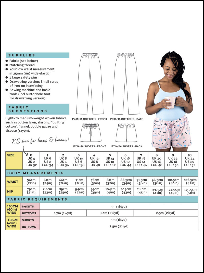 Jaimie pattern back cover