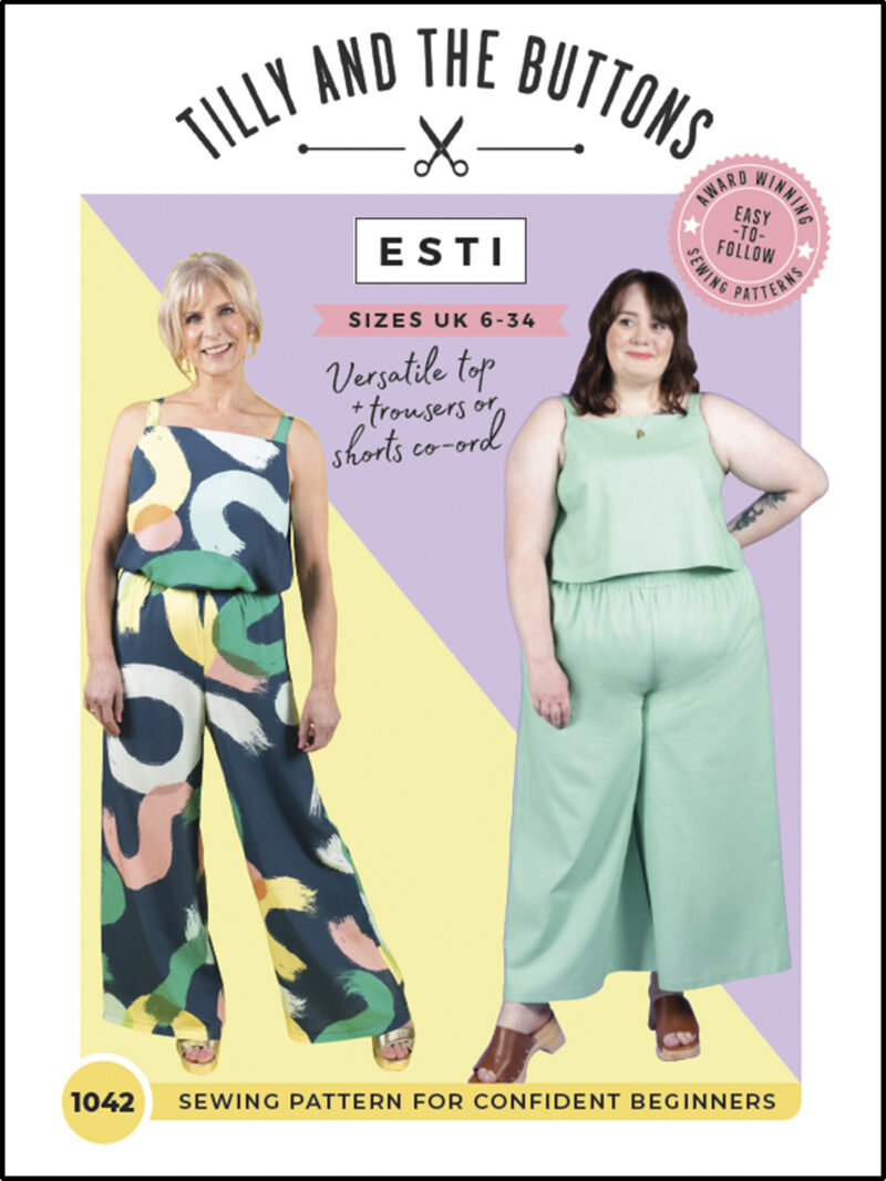 Tilly and Buttons Esti sewing pattern cover