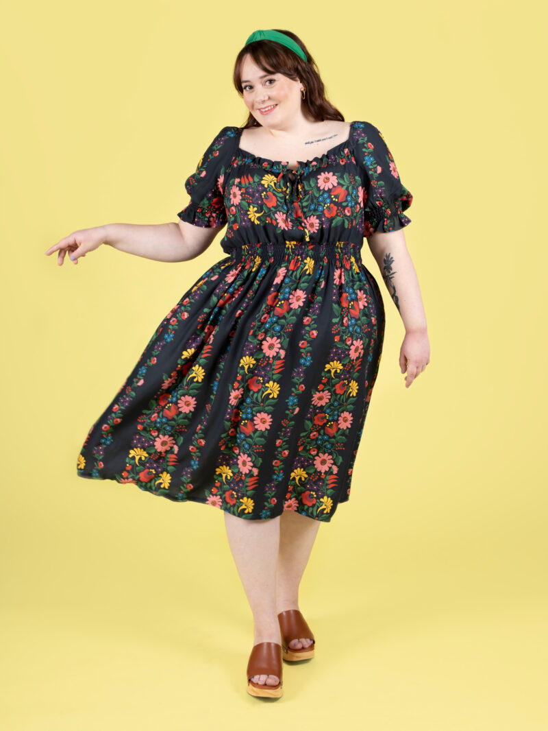 Tilly and Buttons Mabel Dress Blouse sewing pattern 07