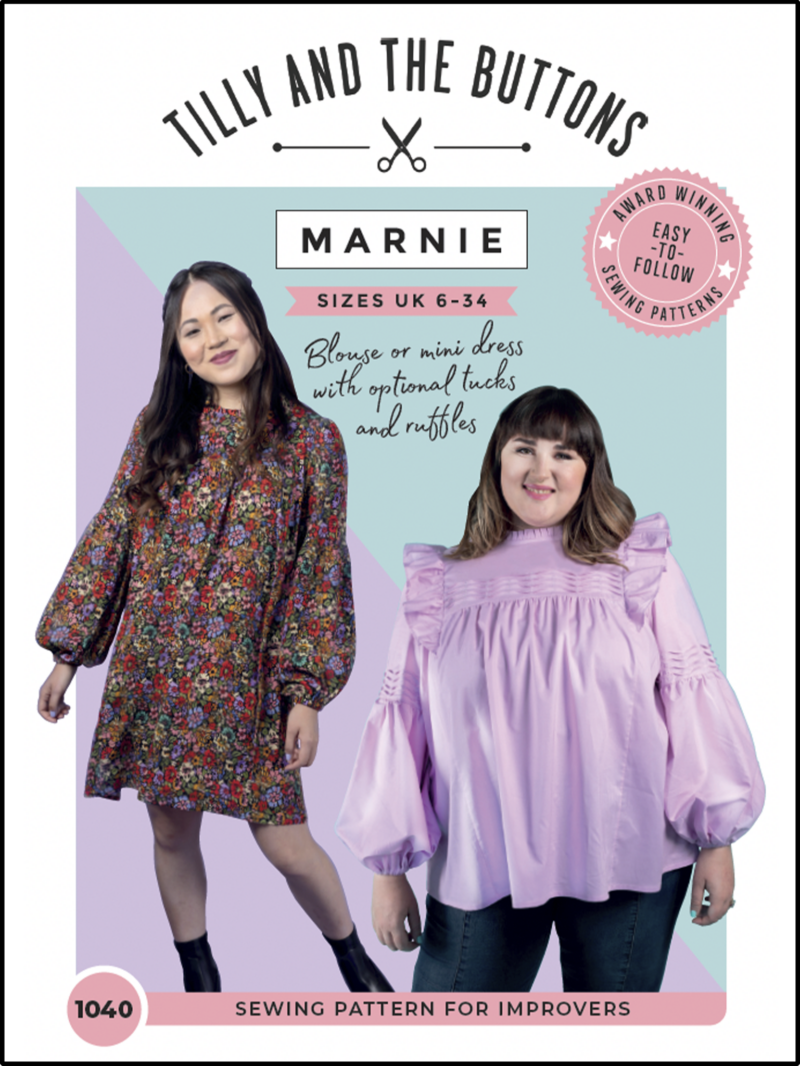 Tilly and the Buttons Marnie sewing pattern cover